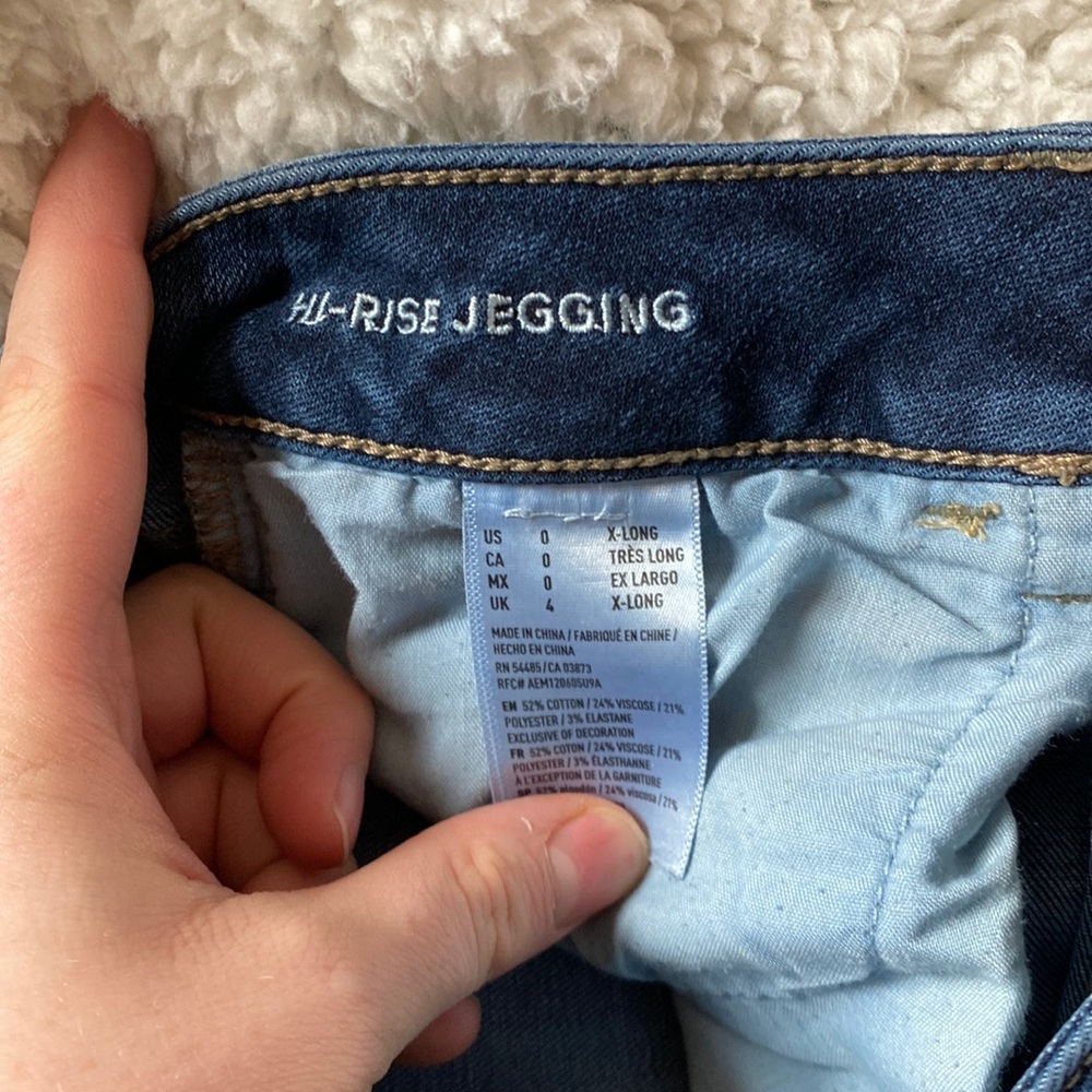 American eagle super super stretch jeans